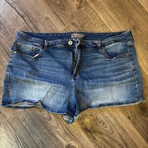 Torrid Blue Jean Shorts